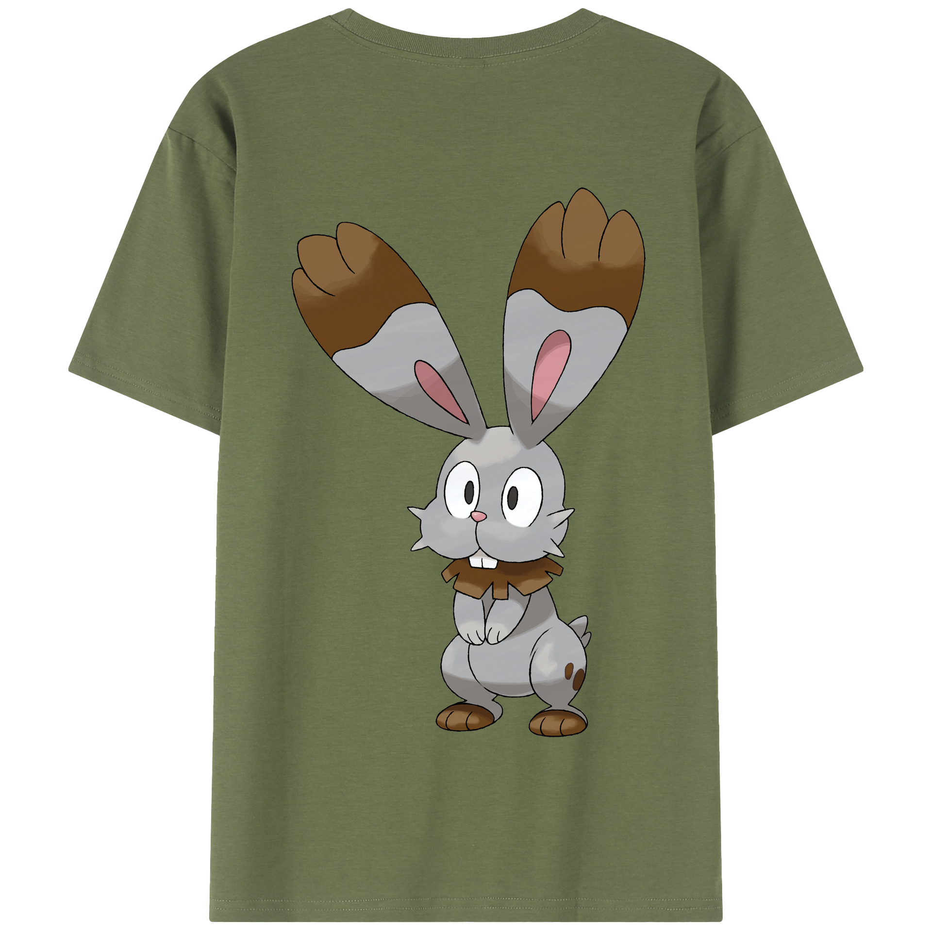 （画像用） ポケットモンスター Pokémon 綿100％半袖Tシャツ（背面プリント）